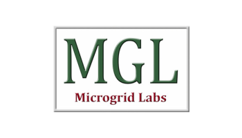 Green MGL with Microgrid Labs underneath in red