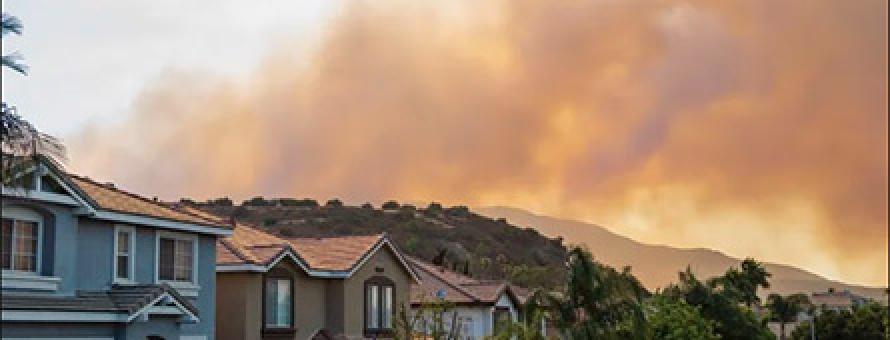 Smoke from California Wildfires