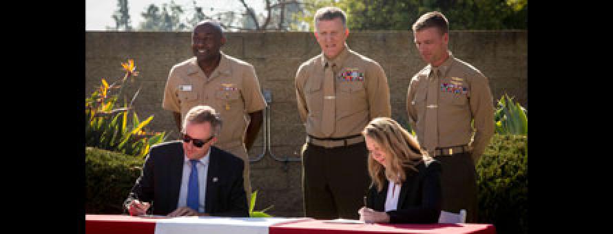 Department of the Navy and California’s Energy Commission Partner on Energy & Water Initiatives photo