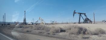 South San Joaquin Valley oil field being surveyed