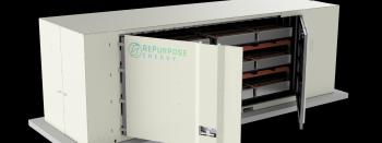 Rendering of Repurpose Energy's  -  200 kWh Energy Storage System for clinic microgrid. 