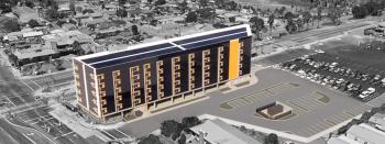 An architectural rendering of PCTV.