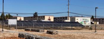 Solar panel array