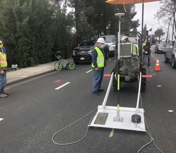 Preliminary field test of Bakhtar Pipe Detector