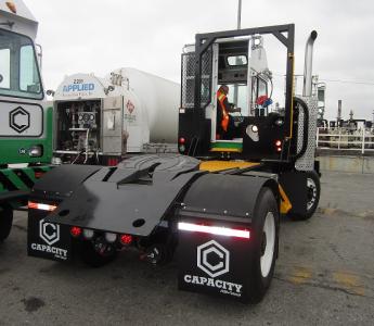 Preparation of low NOx natural gas yard tractors for demonstration at Everport