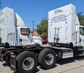 US Hybrid CNG-hybrid drayage trucks