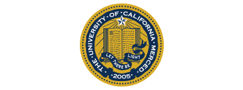 blue and gold UC Merced seal logo