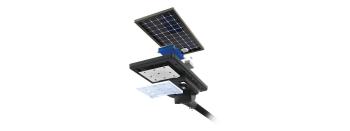 Hybrid, Grid-Connected Exterior Lighting System