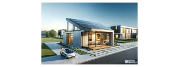 Advanced, all-electric, zero-carbon steel modular home