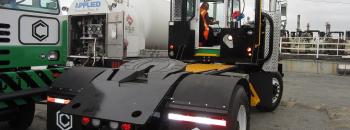 Preparation of low NOx natural gas yard tractors for demonstration at Everport