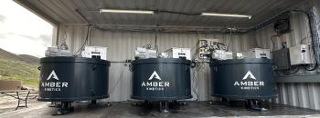 3 M32 Flywheels inside new containerized solution